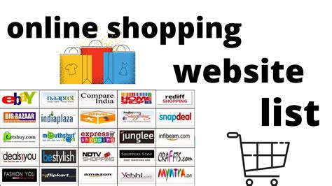 Online Shopping Sites List